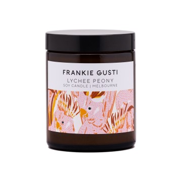 Frankie Gusti | The Honeys Candle | Lychee Peony | Little Honey